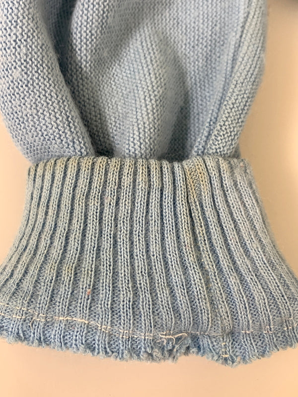 【現状渡し品】【メンズ】 SEARS シアーズ 60-70'S CARDIGAN 60〜70年代 カーディガン メンズ トップス 146-260908-KS-08-min サイズ：L カラー：ブルー系 万代Net店