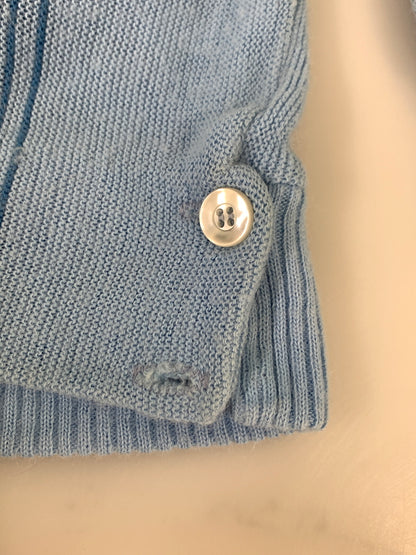 【現状渡し品】【メンズ】 SEARS シアーズ 60-70'S CARDIGAN 60〜70年代 カーディガン メンズ トップス 146-260908-KS-08-min サイズ：L カラー：ブルー系 万代Net店