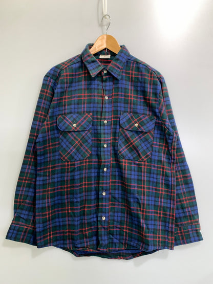【中古品】【メンズ】 FIVE BROTHER ファイブブラザー 90'S シャモアクロスシャツ 90年代 メンズ トップス 長袖シャツ 146-260908-KS-18-min サイズ：M カラー：マルチカラー 万代Net店