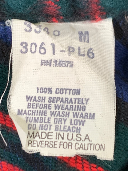 【中古品】【メンズ】 FIVE BROTHER ファイブブラザー 90'S シャモアクロスシャツ 90年代 メンズ トップス 長袖シャツ 146-260908-KS-18-min サイズ：M カラー：マルチカラー 万代Net店