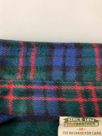 【中古品】【メンズ】 FIVE BROTHER ファイブブラザー 90'S シャモアクロスシャツ 90年代 メンズ トップス 長袖シャツ 146-260908-KS-18-min サイズ：M カラー：マルチカラー 万代Net店