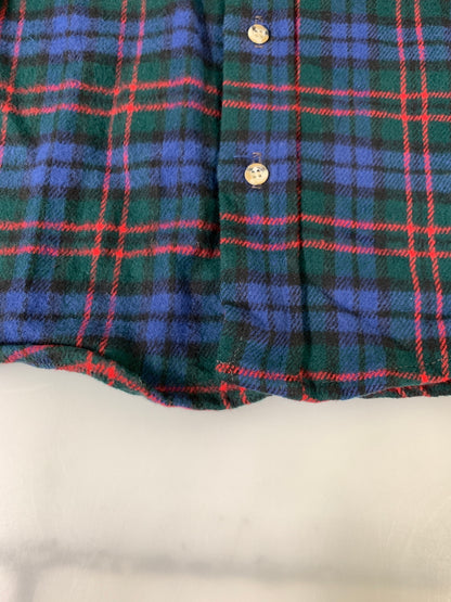 【中古品】【メンズ】 FIVE BROTHER ファイブブラザー 90'S シャモアクロスシャツ 90年代 メンズ トップス 長袖シャツ 146-260908-KS-18-min サイズ：M カラー：マルチカラー 万代Net店