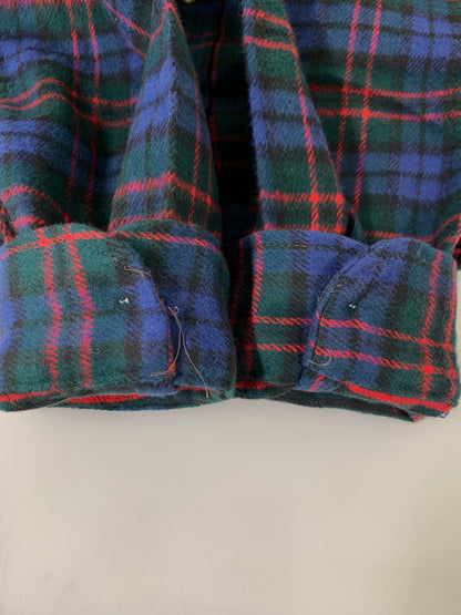 【中古品】【メンズ】 FIVE BROTHER ファイブブラザー 90'S シャモアクロスシャツ 90年代 メンズ トップス 長袖シャツ 146-260908-KS-18-min サイズ：M カラー：マルチカラー 万代Net店