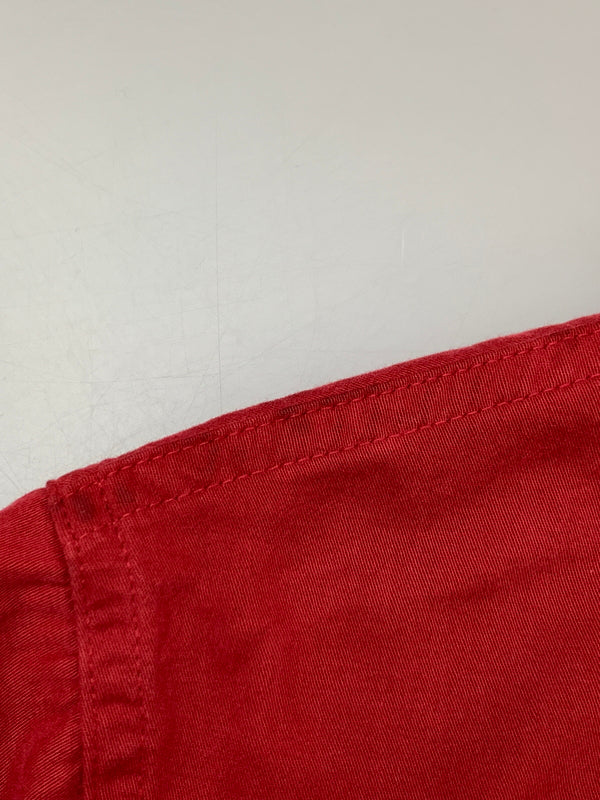 【中古品】【メンズ】 VIVIENNE WESTWOOD ANGLOMANIA ヴィヴィアンウエストウッド アングロマニア TRUCKER SHIRT トラッカー シャツ トップス 141-260909-jt-08-min サイズ：46 カラー：レッド 万代Net店