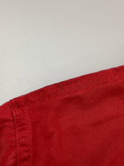【中古品】【メンズ】 VIVIENNE WESTWOOD ANGLOMANIA ヴィヴィアンウエストウッド アングロマニア TRUCKER SHIRT トラッカー シャツ トップス 141-260909-jt-08-min サイズ：46 カラー：レッド 万代Net店