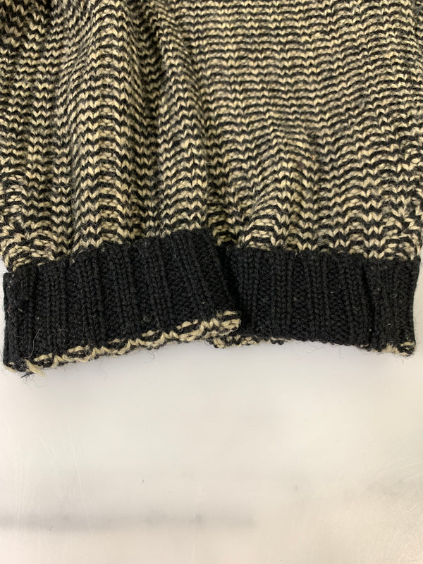 【中古品】【メンズ】 RRL ダブルアールエル 90'S三つ星 タートルネックセーター メンズ トップス セーター 145-260908-KS-05-min サイズ：M カラー：ブラック/オートミール 万代Net店
