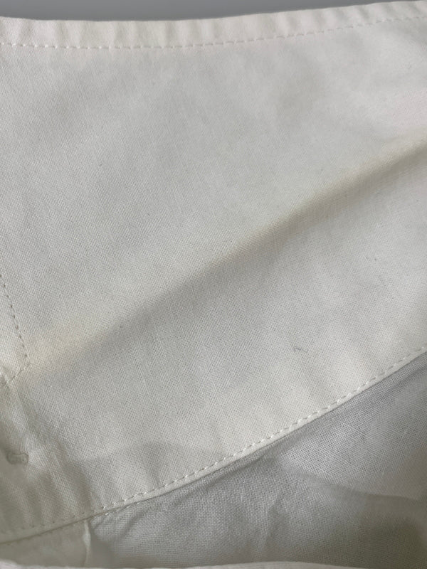 【中古品】【メンズ】 MAISON MARTIN MARGIELA メゾン マルタン マルジェラ ここのえタグ DRESS SHIRT ドレスシャツ メンズ トップス 長袖シャツ 141-260908-KS-07-min サイズ：2 カラー：ホワイト 万代Net店