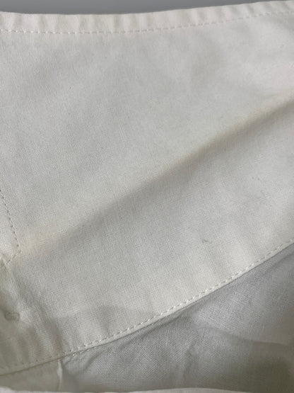 【中古品】【メンズ】 MAISON MARTIN MARGIELA メゾン マルタン マルジェラ ここのえタグ DRESS SHIRT ドレスシャツ メンズ トップス 長袖シャツ 141-260908-KS-07-min サイズ：2 カラー：ホワイト 万代Net店