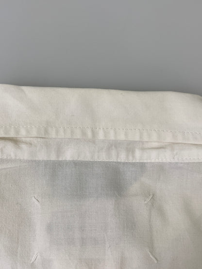 【中古品】【メンズ】 MAISON MARTIN MARGIELA メゾン マルタン マルジェラ ここのえタグ DRESS SHIRT ドレスシャツ メンズ トップス 長袖シャツ 141-260908-KS-07-min サイズ：2 カラー：ホワイト 万代Net店