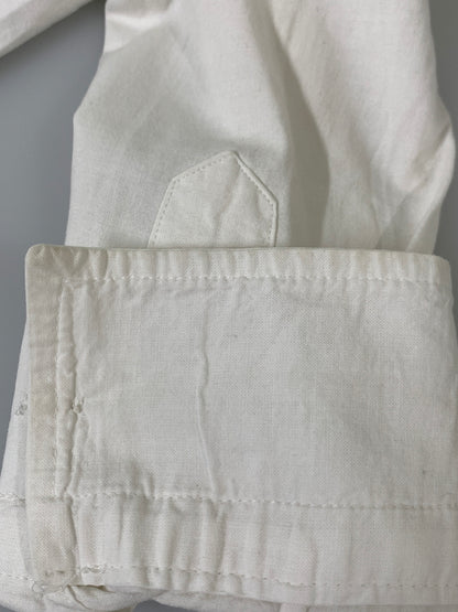 【中古品】【メンズ】 MAISON MARTIN MARGIELA メゾン マルタン マルジェラ ここのえタグ DRESS SHIRT ドレスシャツ メンズ トップス 長袖シャツ 141-260908-KS-07-min サイズ：2 カラー：ホワイト 万代Net店