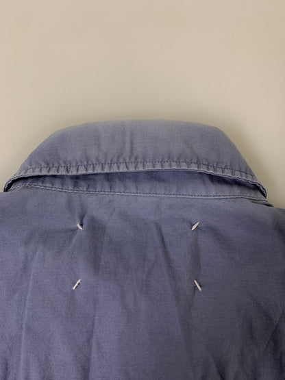 【現状渡し品】【メンズ】 MAISON MARTIN MARGIELA メゾン マルタン マルジェラ DRESS SHIRT ドレスシャツ メンズ トップス 長袖シャツ 141-260908-KS-19-min サイズ：46 カラー：ブルーグレー 万代Net店