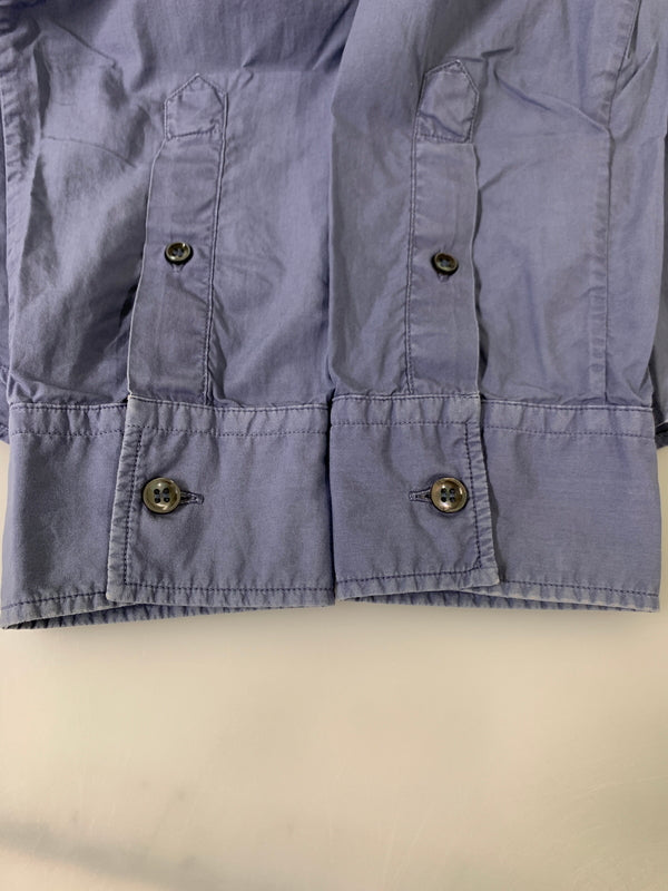 【現状渡し品】【メンズ】 MAISON MARTIN MARGIELA メゾン マルタン マルジェラ DRESS SHIRT ドレスシャツ メンズ トップス 長袖シャツ 141-260908-KS-19-min サイズ：46 カラー：ブルーグレー 万代Net店