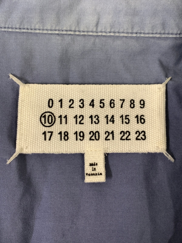 【現状渡し品】【メンズ】 MAISON MARTIN MARGIELA メゾン マルタン マルジェラ DRESS SHIRT ドレスシャツ メンズ トップス 長袖シャツ 141-260908-KS-19-min サイズ：46 カラー：ブルーグレー 万代Net店
