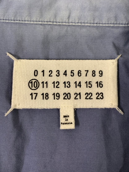 【現状渡し品】【メンズ】 MAISON MARTIN MARGIELA メゾン マルタン マルジェラ DRESS SHIRT ドレスシャツ メンズ トップス 長袖シャツ 141-260908-KS-19-min サイズ：46 カラー：ブルーグレー 万代Net店
