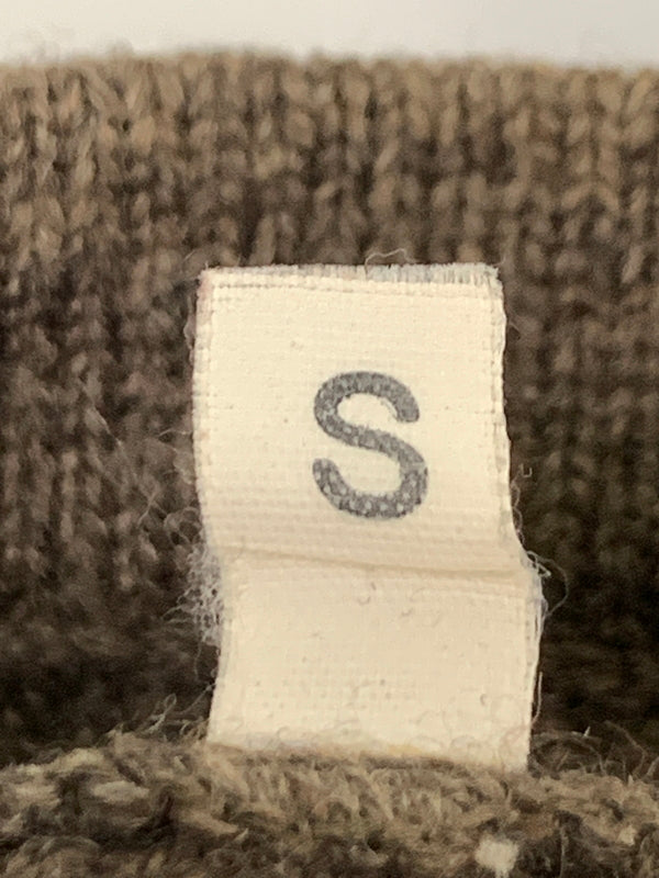 【現状渡し品】【メンズ】 MAISON MARTIN MARGIELA メゾン マルタン マルジェラ ここのえタグ CREWNECK SWEATER クルーネック セーター メンズ トップス 141-260908-KS-06-min サイズ：S カラー：ブラウン 万代Net店