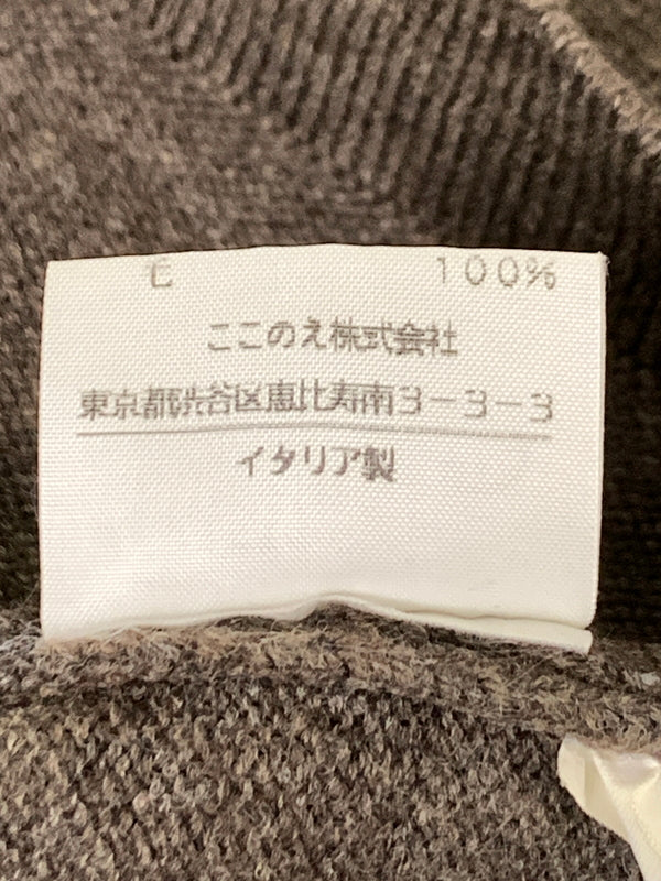 【現状渡し品】【メンズ】 MAISON MARTIN MARGIELA メゾン マルタン マルジェラ ここのえタグ CREWNECK SWEATER クルーネック セーター メンズ トップス 141-260908-KS-06-min サイズ：S カラー：ブラウン 万代Net店