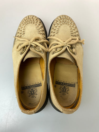 【中古品】【メンズ】 GEORGE COX ジョージコックス SKIPTON スキプトン シューズ 靴 167-260909-yn-15-min サイズ：5 カラー：ベージュ 万代Net店