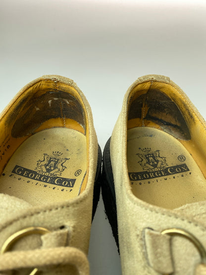 【中古品】【メンズ】 GEORGE COX ジョージコックス SKIPTON スキプトン シューズ 靴 167-260909-yn-15-min サイズ：5 カラー：ベージュ 万代Net店