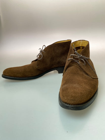 【中古品】【メンズ】 REAGAL リーガル SUEDE CHUKKA BOOTS スエードチャッカブーツ 靴 165-260909-yn-14-min サイズ：42 カラー：ブラウン 万代Net店
