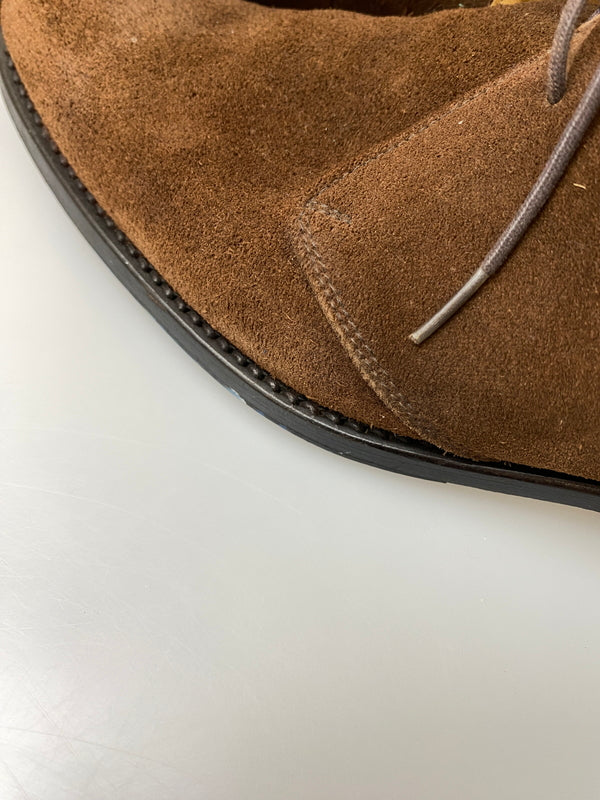 【中古品】【メンズ】 REAGAL リーガル SUEDE CHUKKA BOOTS スエードチャッカブーツ 靴 165-260909-yn-14-min サイズ：42 カラー：ブラウン 万代Net店