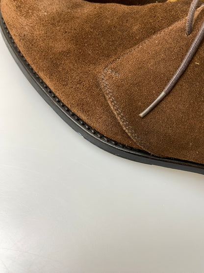 【中古品】【メンズ】 REAGAL リーガル SUEDE CHUKKA BOOTS スエードチャッカブーツ 靴 165-260909-yn-14-min サイズ：42 カラー：ブラウン 万代Net店