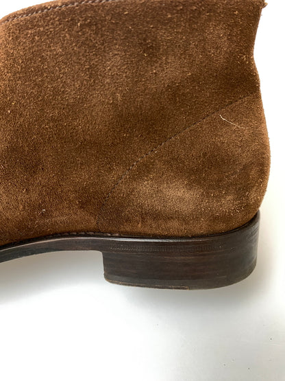 【中古品】【メンズ】 REAGAL リーガル SUEDE CHUKKA BOOTS スエードチャッカブーツ 靴 165-260909-yn-14-min サイズ：42 カラー：ブラウン 万代Net店