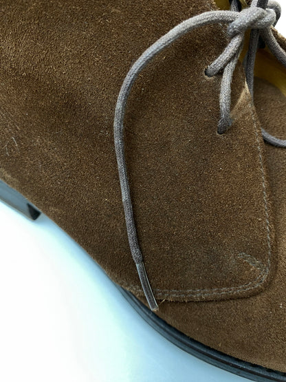 【中古品】【メンズ】 REAGAL リーガル SUEDE CHUKKA BOOTS スエードチャッカブーツ 靴 165-260909-yn-14-min サイズ：42 カラー：ブラウン 万代Net店