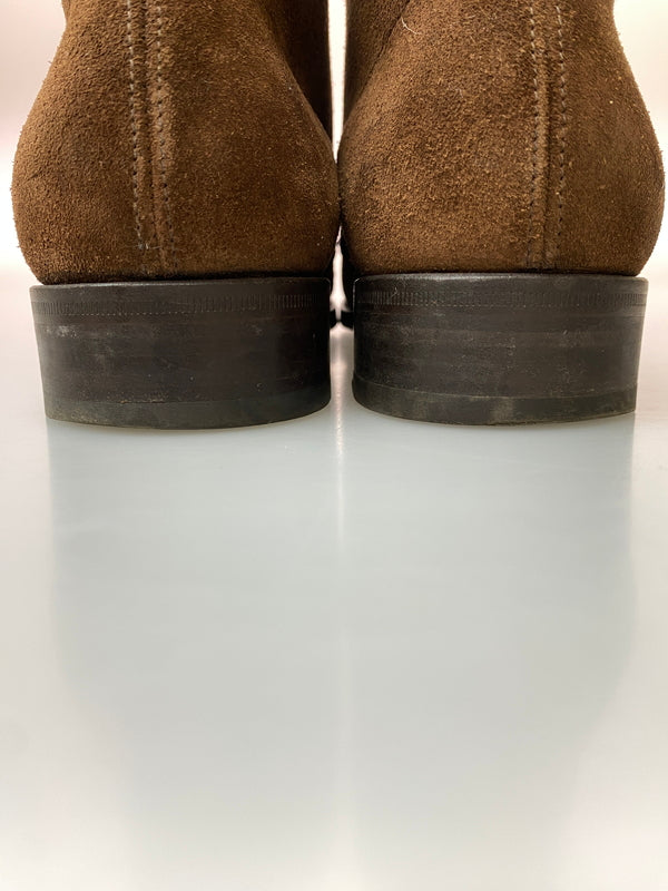 【中古品】【メンズ】 REAGAL リーガル SUEDE CHUKKA BOOTS スエードチャッカブーツ 靴 165-260909-yn-14-min サイズ：42 カラー：ブラウン 万代Net店