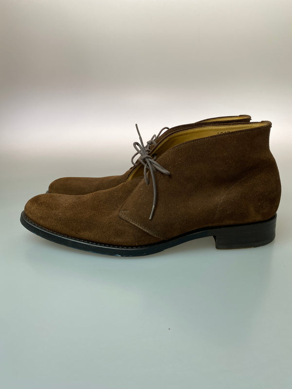 【中古品】【メンズ】 REAGAL リーガル SUEDE CHUKKA BOOTS スエードチャッカブーツ 靴 165-260909-yn-14-min サイズ：42 カラー：ブラウン 万代Net店