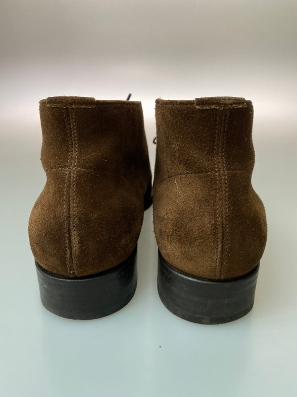【中古品】【メンズ】 REAGAL リーガル SUEDE CHUKKA BOOTS スエードチャッカブーツ 靴 165-260909-yn-14-min サイズ：42 カラー：ブラウン 万代Net店