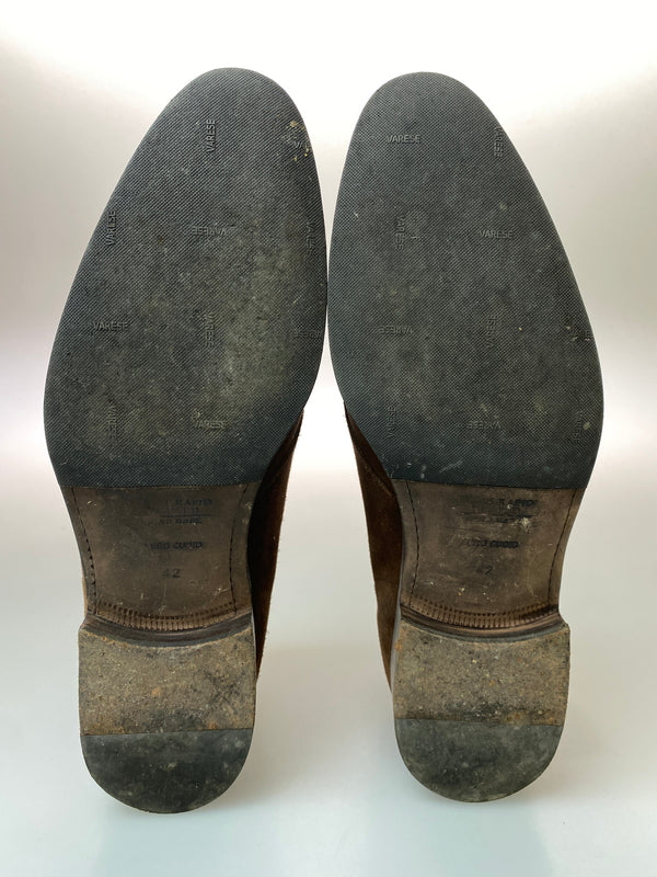 【中古品】【メンズ】 REAGAL リーガル SUEDE CHUKKA BOOTS スエードチャッカブーツ 靴 165-260909-yn-14-min サイズ：42 カラー：ブラウン 万代Net店