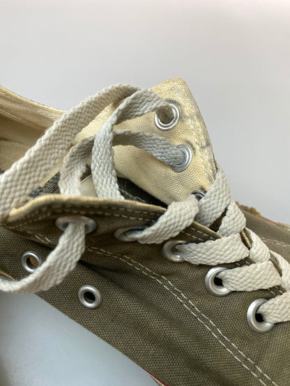 【現状渡し品】【メンズ】 CONVERSE コンバース 90's ALLSTAR LOW 90年代 オールスター ロー 日本製 スニーカー 靴 163-260909-yn-16-min サイズ：9 カラー：オリーブブラウン 万代Net店