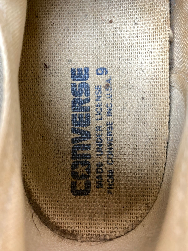 【現状渡し品】【メンズ】 CONVERSE コンバース 90's ALLSTAR LOW 90年代 オールスター ロー 日本製 スニーカー 靴 163-260909-yn-16-min サイズ：9 カラー：オリーブブラウン 万代Net店