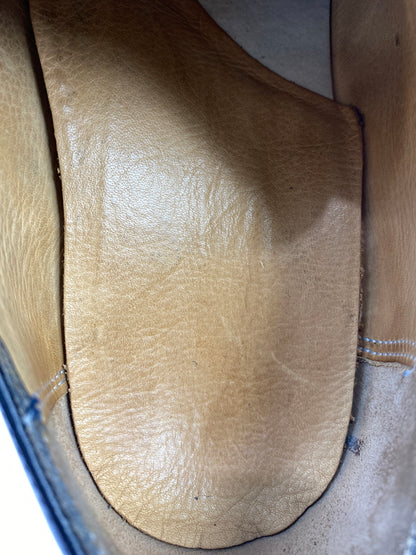 【中古品】【メンズ】 ドイツ軍 OFFICER SHOES レザー オフィサーシューズ 靴 164-260907-yn-05-min サイズ：28.0cm カラー：ブラック 万代Net店