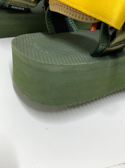 【中古品】【メンズ】 SUICOKE スコイック × TOGA VIRILIS TOGA ARCHIVES SANDALS OG-343ABTOG トーガ サンダル 靴 167-260907-yn-07-min サイズ：25.0cm カラー：OLIVE MIX 万代Net店