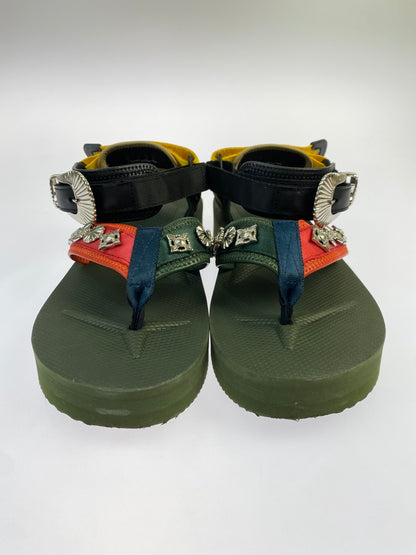【中古品】【メンズ】 SUICOKE スコイック × TOGA VIRILIS TOGA ARCHIVES SANDALS OG-343ABTOG トーガ サンダル 靴 167-260907-yn-07-min サイズ：25.0cm カラー：OLIVE MIX 万代Net店