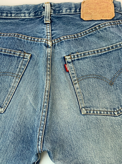 【中古品】【メンズ】 LEVI'S リーバイス 501 66後期 刻印6 デニム 70S 70年代 デニムパンツ メンズ ボトムス ジーンズ ジーパン ヴィンテージ 157-260904-em-48-min サイズ：W33×L36 カラー：インディゴ 万代Net店
