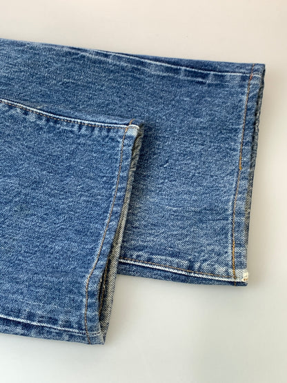 【中古品】【メンズ】 LEVI'S リーバイス 501 66後期 刻印6 デニム 70S 70年代 デニムパンツ メンズ ボトムス ジーンズ ジーパン ヴィンテージ 157-260904-em-48-min サイズ：W33×L36 カラー：インディゴ 万代Net店