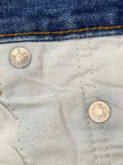 【中古品】【メンズ】 LEVI'S リーバイス 501 66後期 刻印6 デニム 70S 70年代 デニムパンツ メンズ ボトムス ジーンズ ジーパン ヴィンテージ 157-260904-em-48-min サイズ：W33×L36 カラー：インディゴ 万代Net店