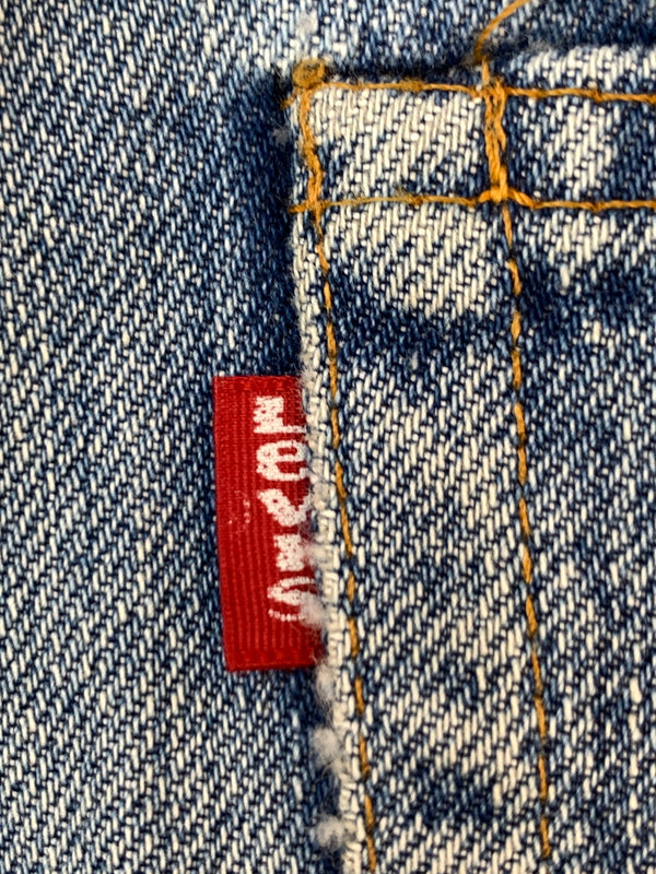 【中古品】【メンズ】 LEVI'S リーバイス 501 66後期 刻印6 デニム 70S 70年代 デニムパンツ メンズ ボトムス ジーンズ ジーパン ヴィンテージ 157-260904-em-48-min サイズ：W33×L36 カラー：インディゴ 万代Net店