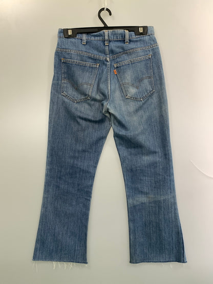 【中古品】【メンズ】 LEVIS リーバイス 70S オレンジタブ 42TALON フレアデニム 70年代 デニムパンツ メンズ ボトムス ジーパン ジーンズ ヴィンテージ 157-260904-em-50-min カラー：インディゴ 万代Net店