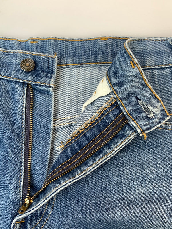 【中古品】【メンズ】 LEVIS リーバイス 70S オレンジタブ 42TALON フレアデニム 70年代 デニムパンツ メンズ ボトムス ジーパン ジーンズ ヴィンテージ 157-260904-em-50-min カラー：インディゴ 万代Net店