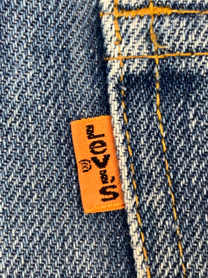 【中古品】【メンズ】 LEVIS リーバイス 70S オレンジタブ 42TALON フレアデニム 70年代 デニムパンツ メンズ ボトムス ジーパン ジーンズ ヴィンテージ 157-260904-em-50-min カラー：インディゴ 万代Net店