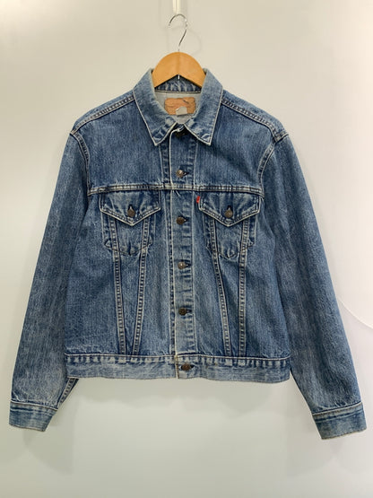 【中古品】【メンズ】 LEVI'S リーバイス 刻印52 サークルRタブ ケアタグ 米国製デニムジャケット 70505-0217 メンズ トップス Gジャン 146-260904-em-49-min サイズ：44 カラー：インディゴ 万代Net店