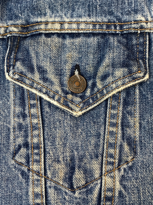 【中古品】【メンズ】 LEVI'S リーバイス 刻印52 サークルRタブ ケアタグ 米国製デニムジャケット 70505-0217 メンズ トップス Gジャン 146-260904-em-49-min サイズ：44 カラー：インディゴ 万代Net店