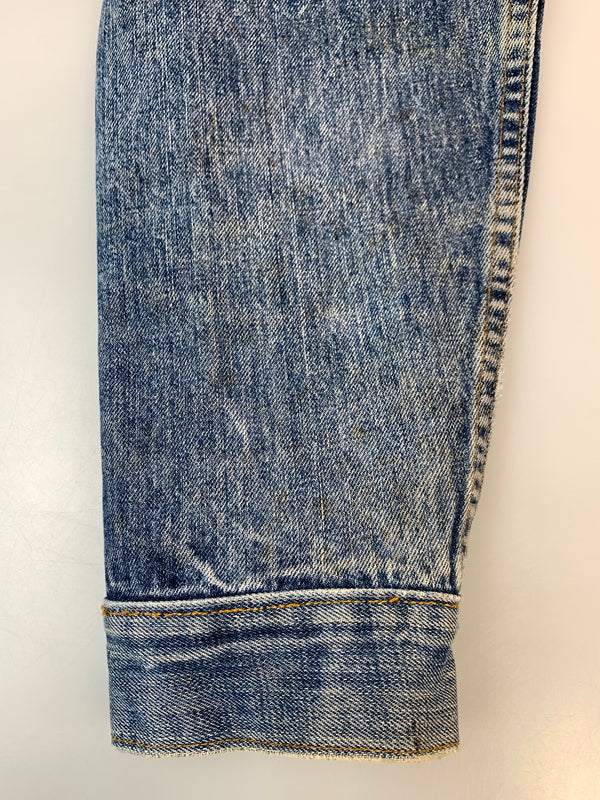 【中古品】【メンズ】 LEVI'S リーバイス 刻印52 サークルRタブ ケアタグ 米国製デニムジャケット 70505-0217 メンズ トップス Gジャン 146-260904-em-49-min サイズ：44 カラー：インディゴ 万代Net店