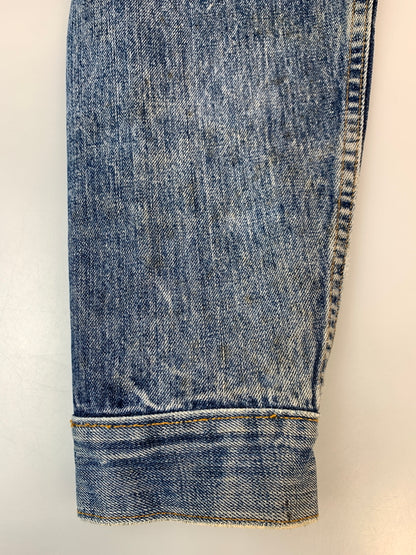 【中古品】【メンズ】 LEVI'S リーバイス 刻印52 サークルRタブ ケアタグ 米国製デニムジャケット 70505-0217 メンズ トップス Gジャン 146-260904-em-49-min サイズ：44 カラー：インディゴ 万代Net店