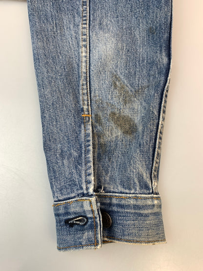 【中古品】【メンズ】 LEVI'S リーバイス 刻印52 サークルRタブ ケアタグ 米国製デニムジャケット 70505-0217 メンズ トップス Gジャン 146-260904-em-49-min サイズ：44 カラー：インディゴ 万代Net店