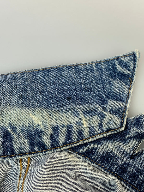 【中古品】【メンズ】 LEVI'S リーバイス 刻印52 サークルRタブ ケアタグ 米国製デニムジャケット 70505-0217 メンズ トップス Gジャン 146-260904-em-49-min サイズ：44 カラー：インディゴ 万代Net店