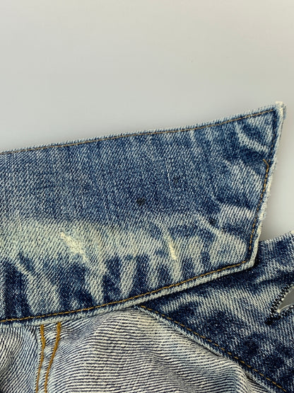 【中古品】【メンズ】 LEVI'S リーバイス 刻印52 サークルRタブ ケアタグ 米国製デニムジャケット 70505-0217 メンズ トップス Gジャン 146-260904-em-49-min サイズ：44 カラー：インディゴ 万代Net店